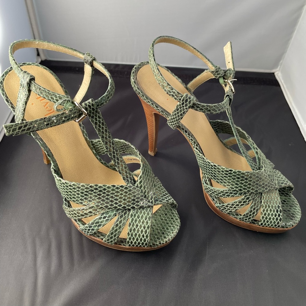 Green Peep Toe for Spring